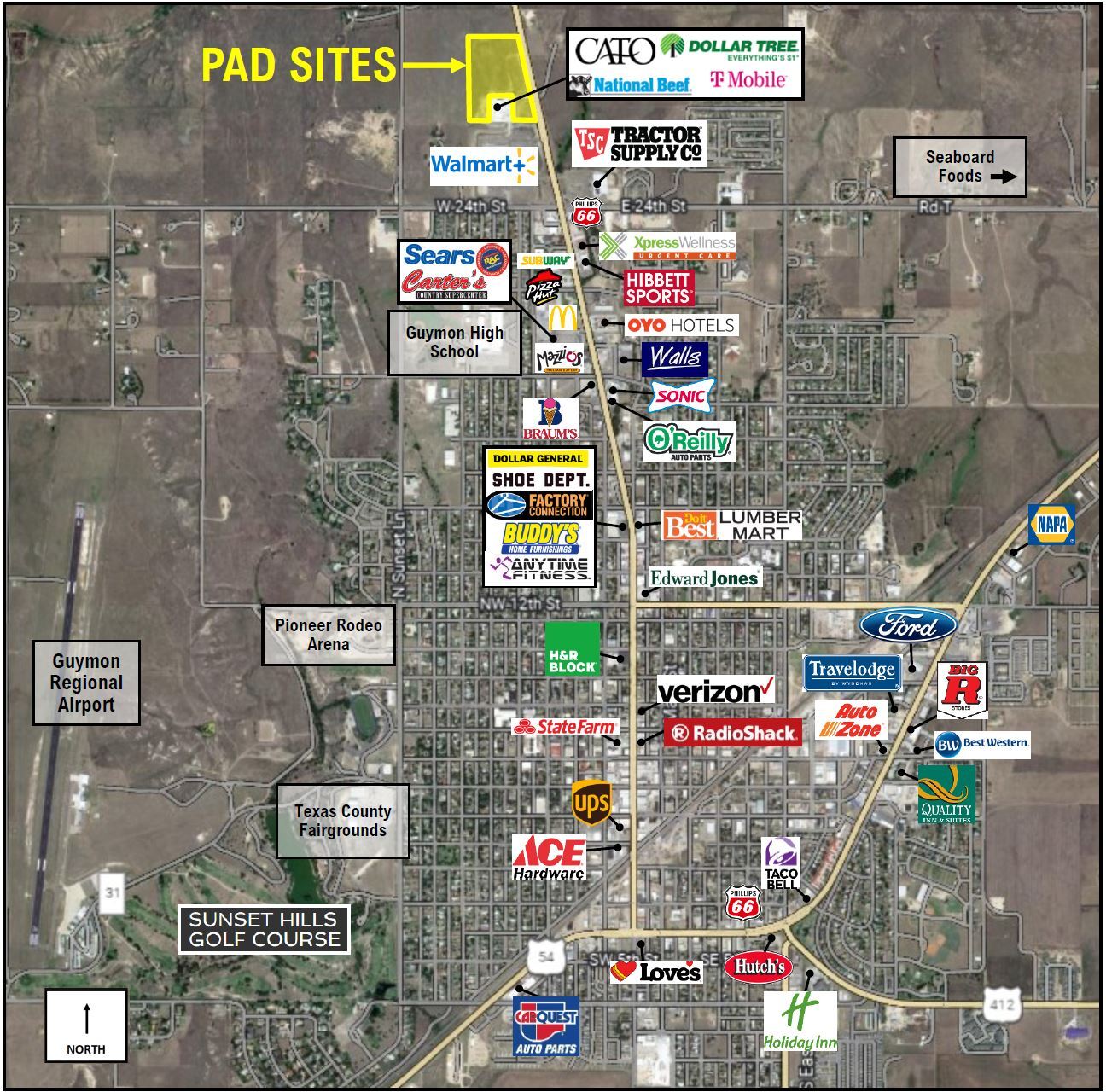 2602-2606 N Hwy, Guymon, OK for Sale