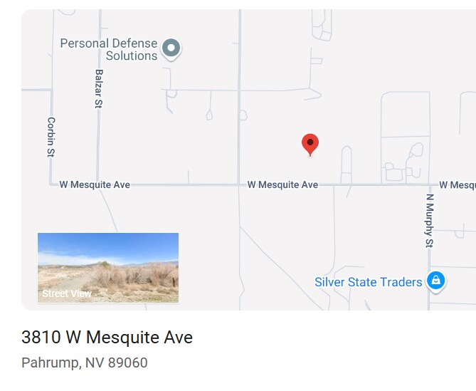 3810 Mesquite Ave, Pahrump, NV for Sale