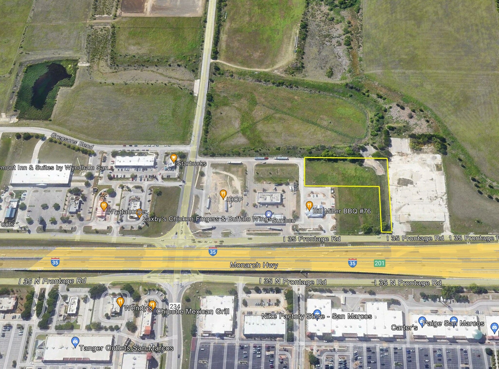 Center Point Rd & I-35 Hwy, San Marcos, TX for Sale