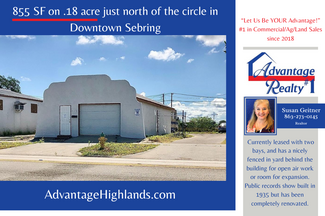 Sebring, FL Industrial - 712 N Ridgewood Dr