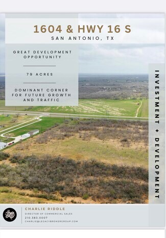 San Antonio, TX Commercial Land - 4015 Texas 1604 loop