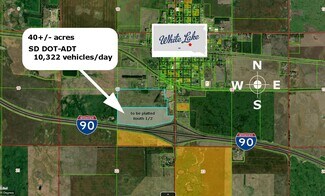 White Lake, SD Commercial Land - Highway 11 @ Interstate 90