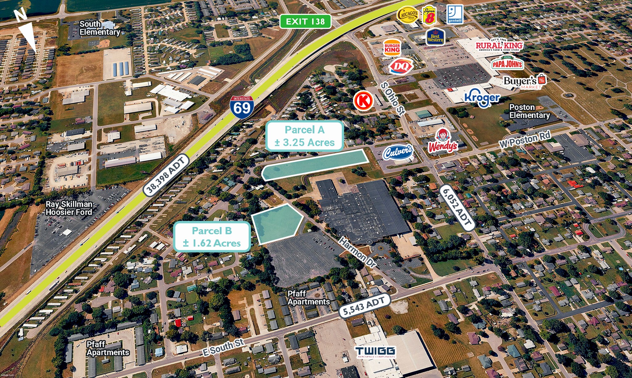 S. Ohio Street, Martinsville, IN for Sale