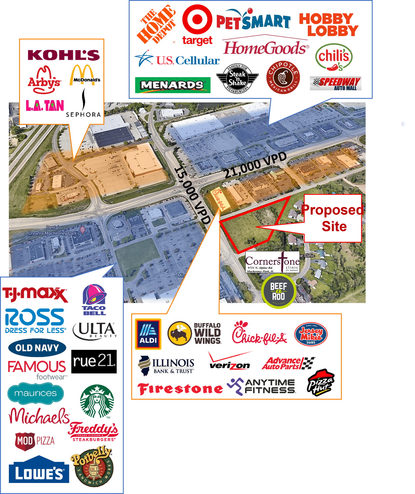 9733 N Alpine Rd, Machesney Park, IL for Sale