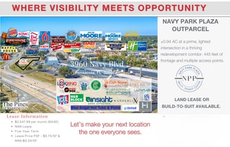 Pensacola, FL Commercial Land - 3960 W Navy Blvd