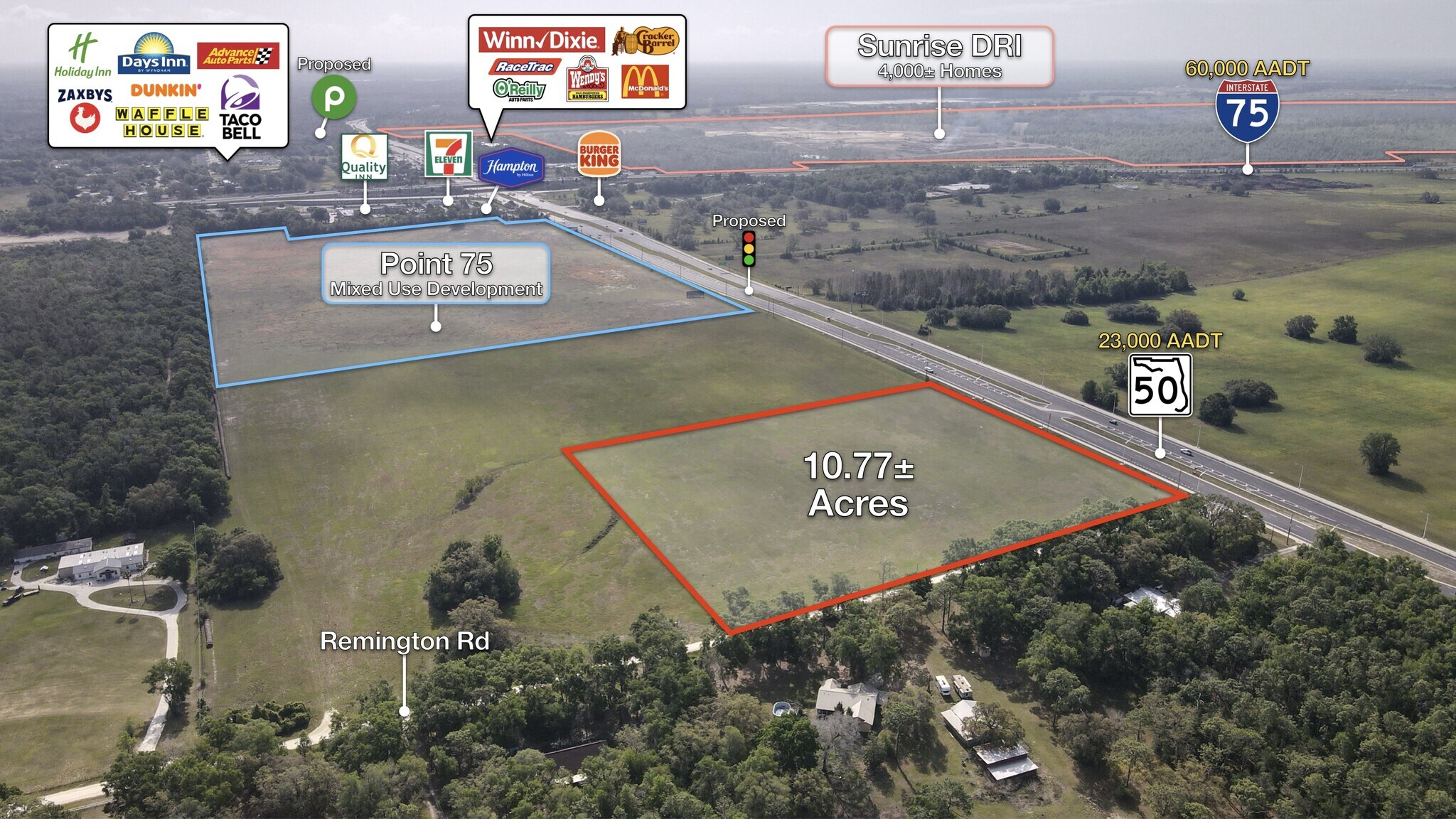 SR 50 & Remington Rd., Brooksville, FL for Sale