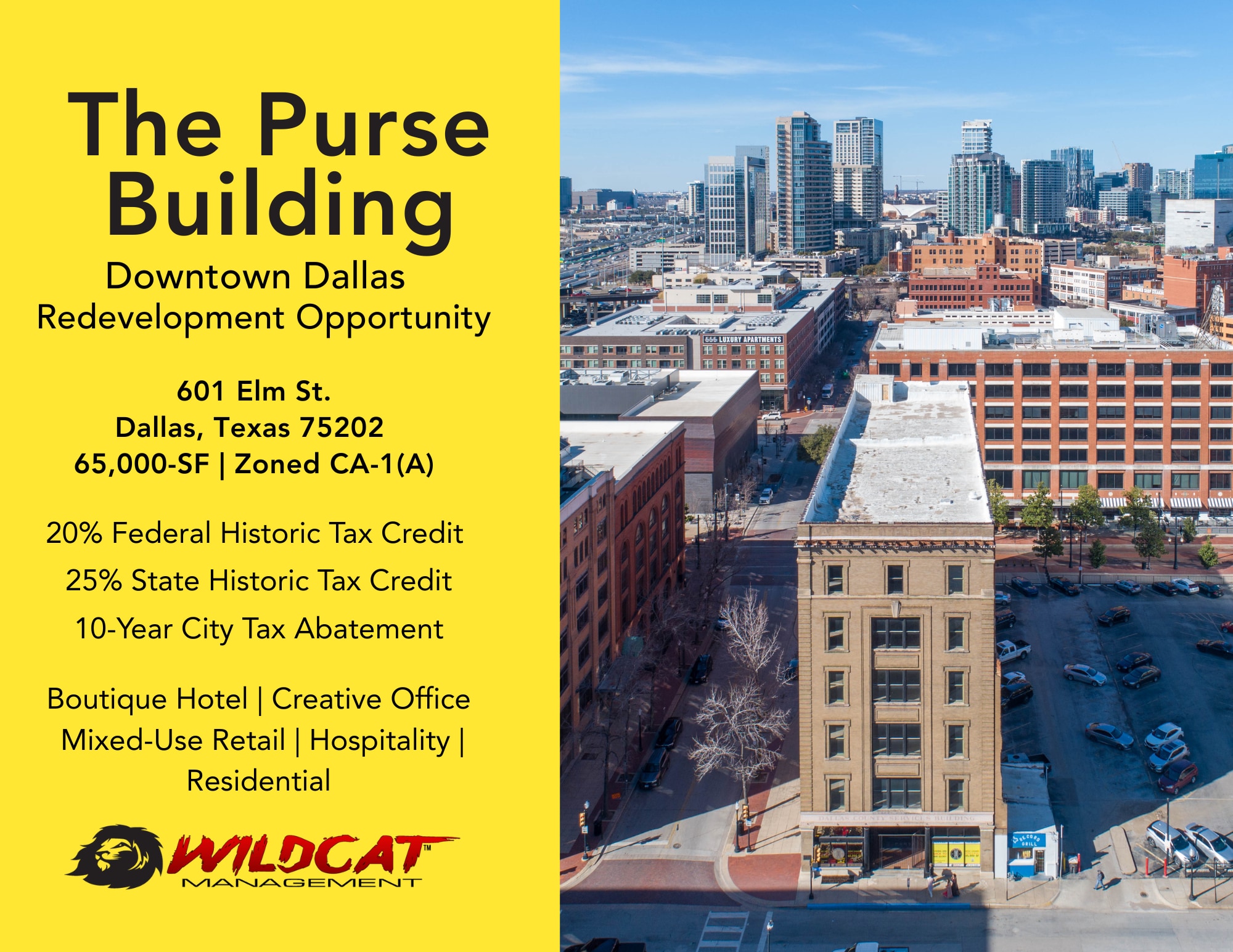 601 Elm St, Dallas, TX for Sale
