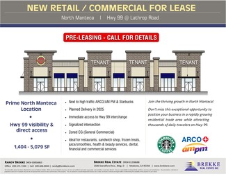 Manteca, CA Retail - Hwy 99 & Lathrop Rd