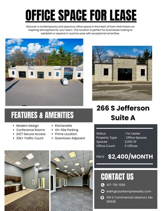 Lebanon, MO Office - 266 S Jefferson Ave