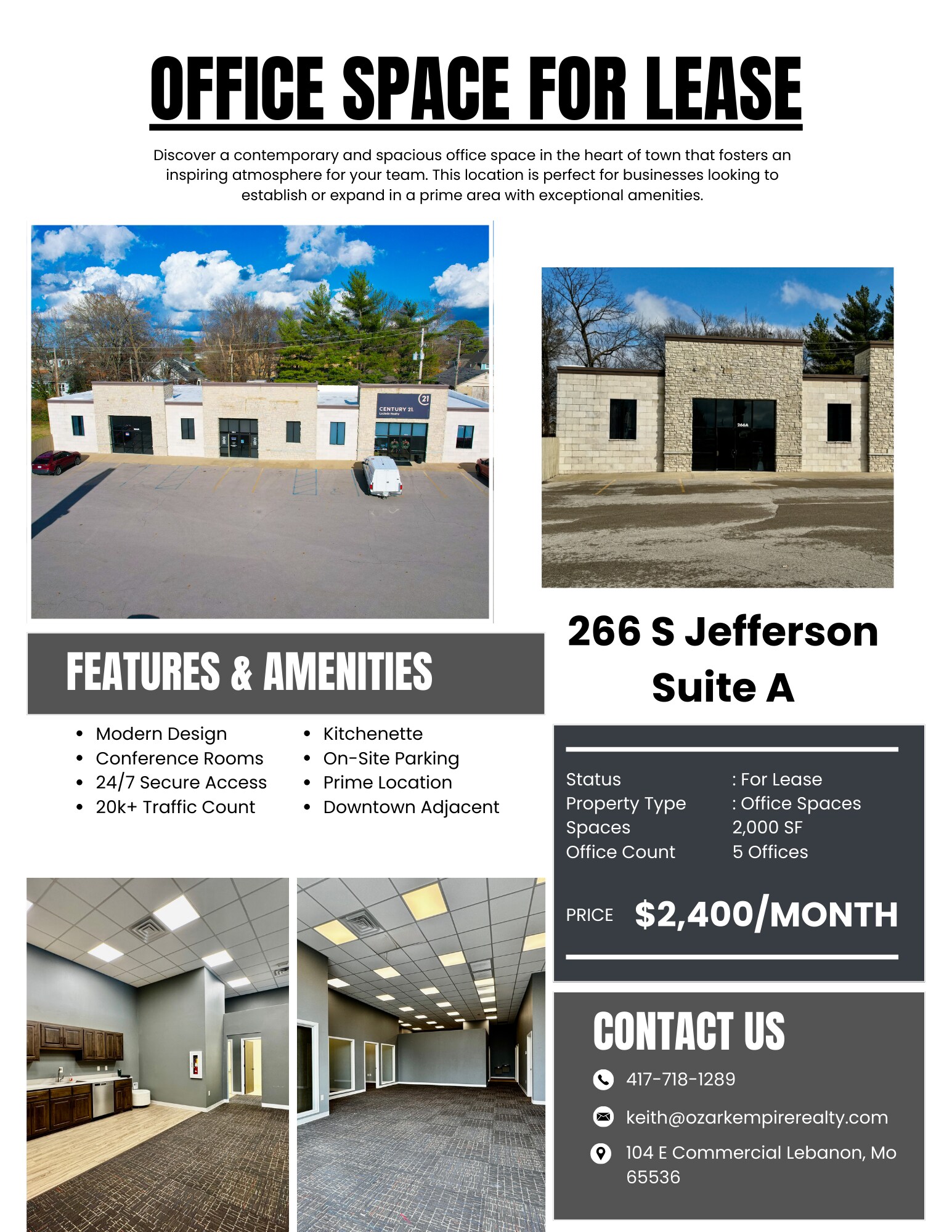 266 S Jefferson Ave, Lebanon, MO for Rent