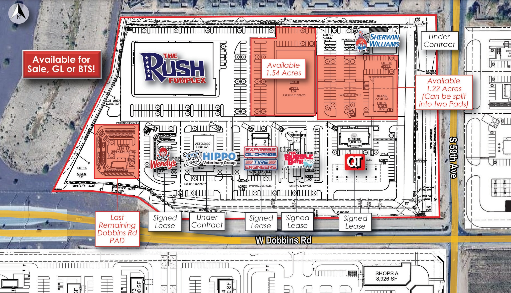 NEC Loop 202 & Dobbins Rd, Laveen, AZ for Rent