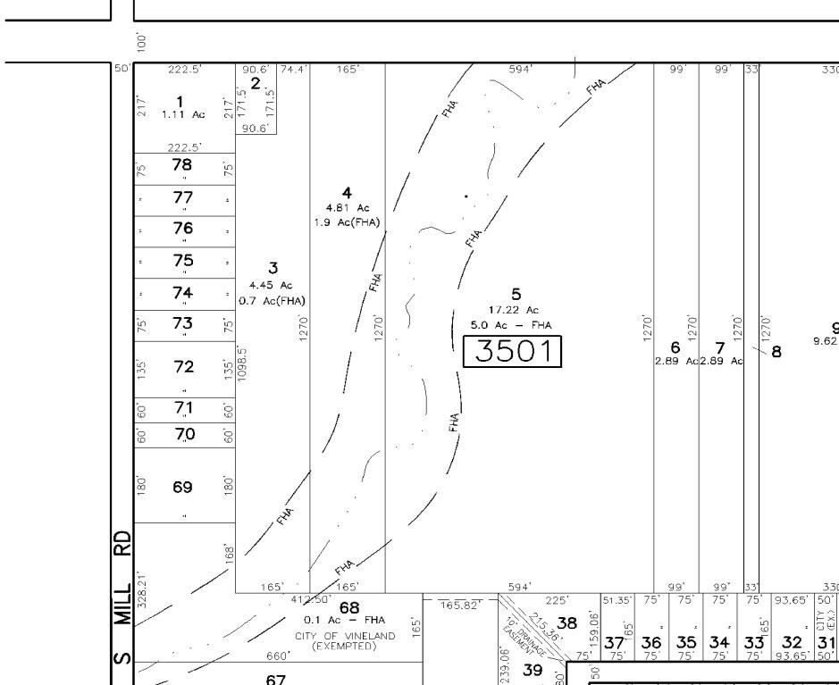 1663 W Landis Ave Vineland, NJ 08360 Land Property for Sale on