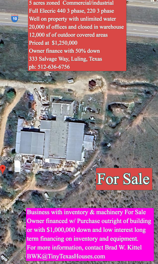 Luling, TX Warehouse - 333 Salvage Way