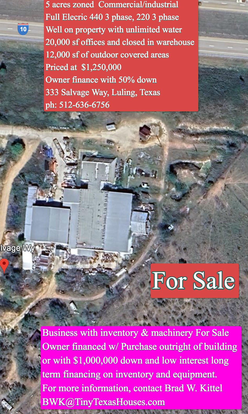 333 Salvage Way, Luling, TX for Sale