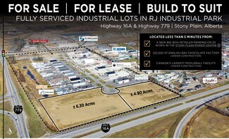 Stony Plain, AB Industrial Land - 19-21 Goertz Av Stony Plain, AB Industrial Land - 19-21 Goertz Av