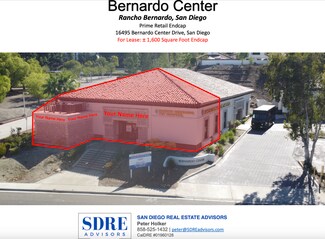 San Diego, CA Retail - 16495 Bernardo Center Dr San Diego, CA Retail - 16495 Bernardo Center Dr