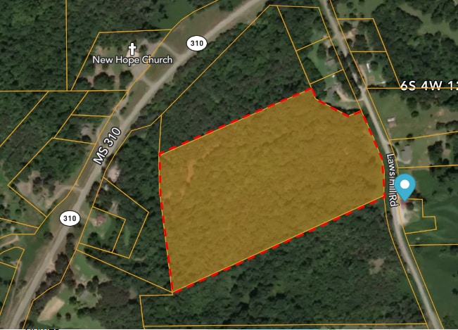 Laws Hills Rd, Holly Springs, MS for Sale