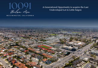 Westminster, CA Commercial Land - 10091 Bolsa Ave
