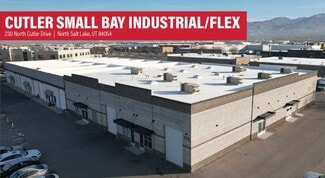 North Salt Lake, UT Industrial - 230 Cutler Dr North Salt Lake, UT Industrial - 230 Cutler Dr