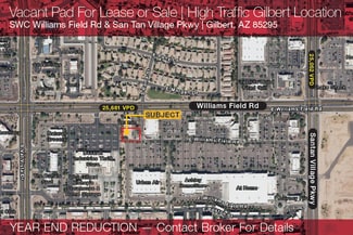 Gilbert, AZ Commercial Land