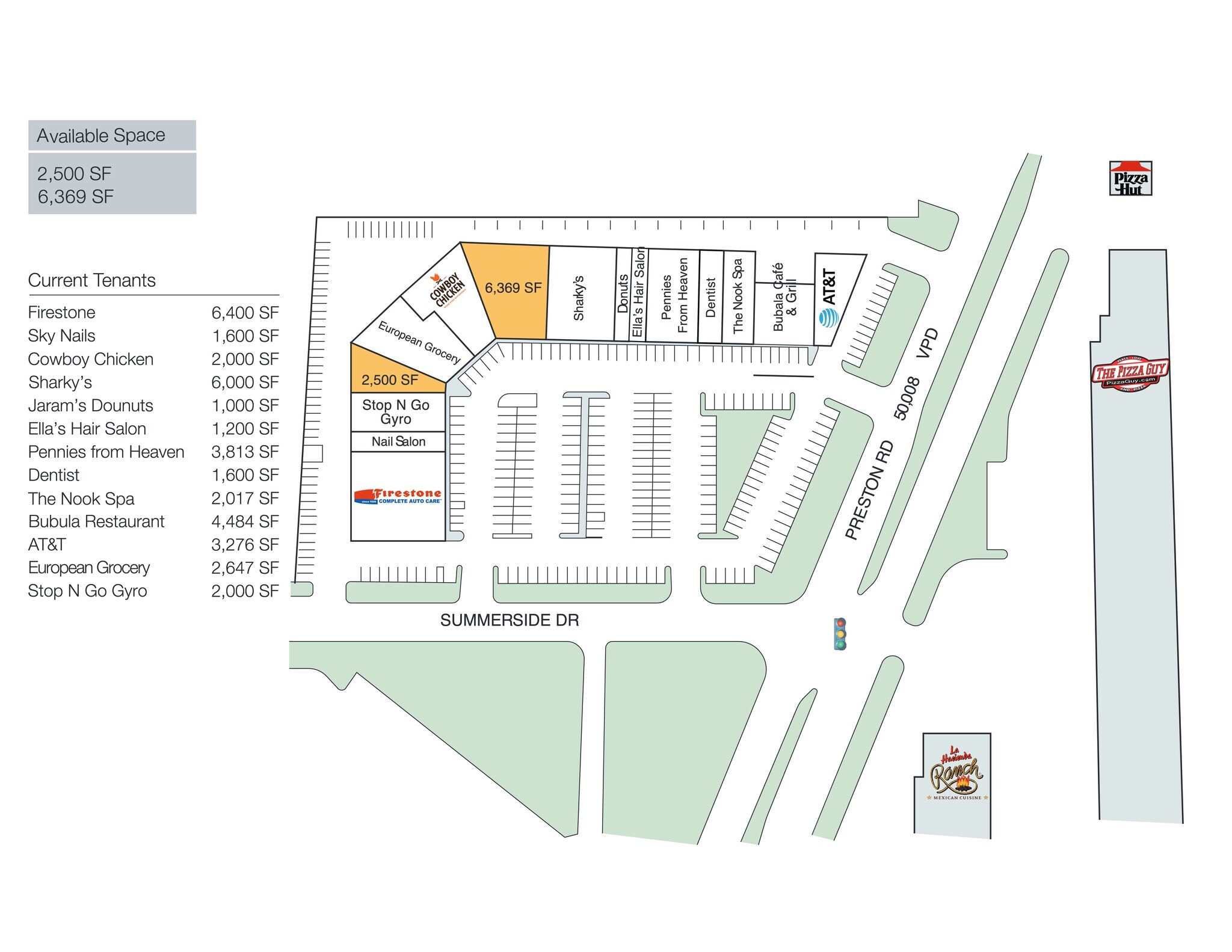 17419-17489 Preston Rd, Dallas, TX for Rent