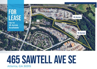 Atlanta, GA Industrial Land - 465 Sawtell Ave SE