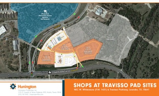Leander, TX Commercial Land - NEC W. Whitestone (F.M. 1431) @ Travisso Parkway Leander, TX Commercial Land - NEC W. Whitestone (F.M. 1431) @ Travisso Parkway