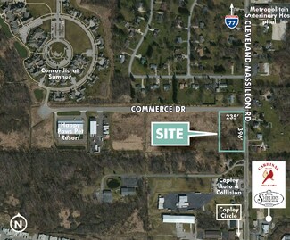 Copley, OH Commercial Land - 1158 S Cleveland Massillon Rd