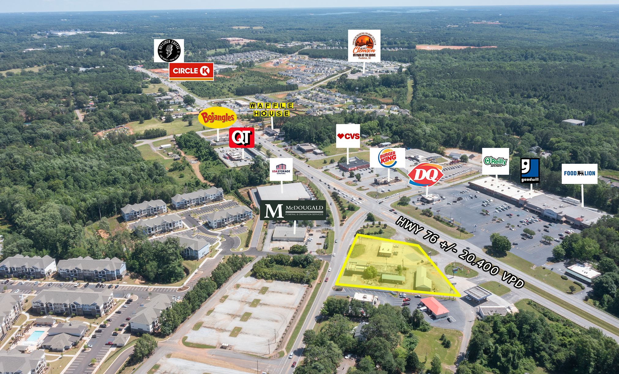 7700 Highway 76, Pendleton, SC for Sale