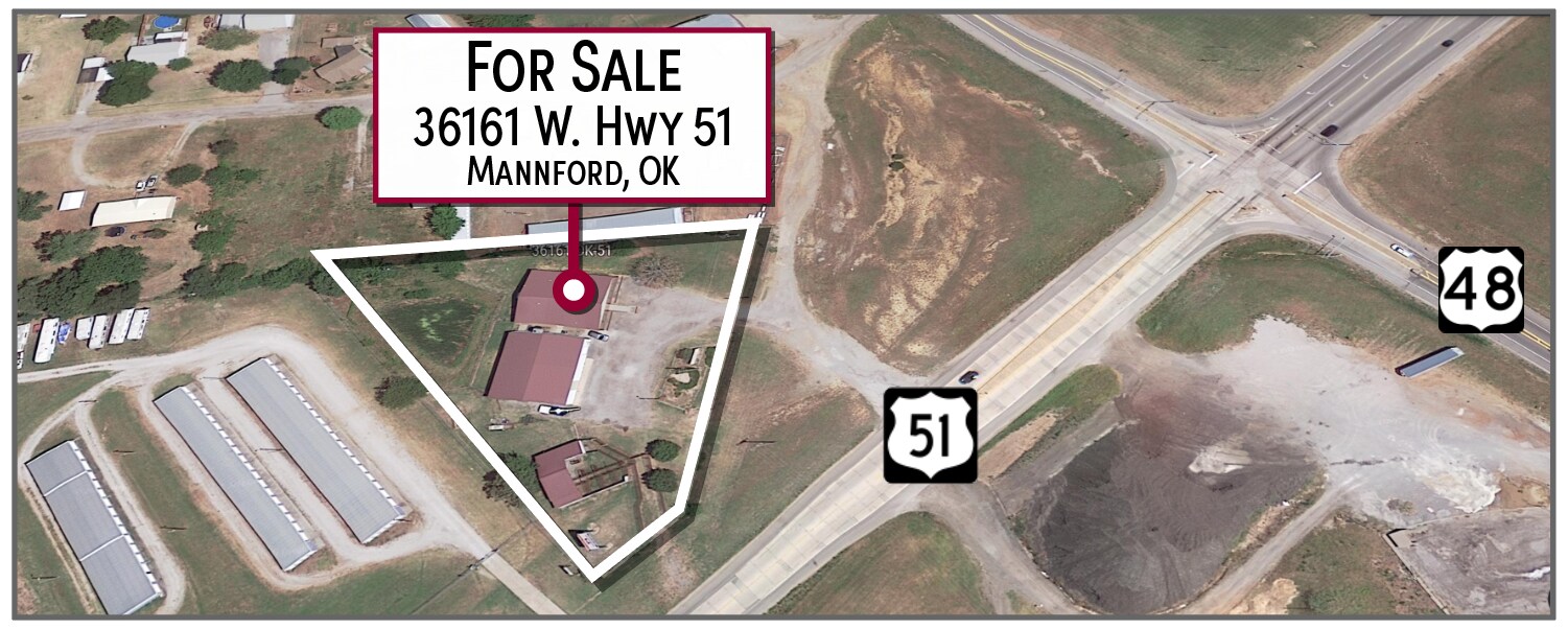 36161 W Highway 51, Mannford, OK for Sale