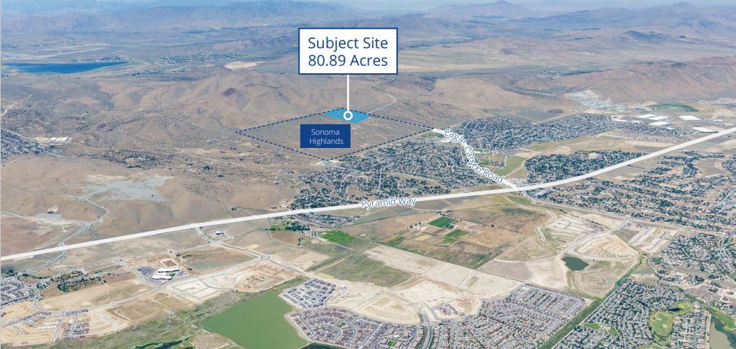 Eagle Canyon Rd Sparks, NV 89436 Land Property for Sale on