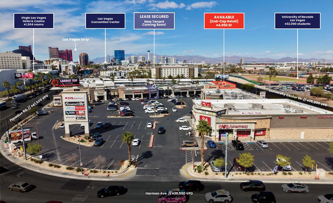 4480 Paradise Rd, Las Vegas, NV for Rent