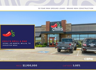 Willis, TX Freestanding - 12700 Interstate 45 N