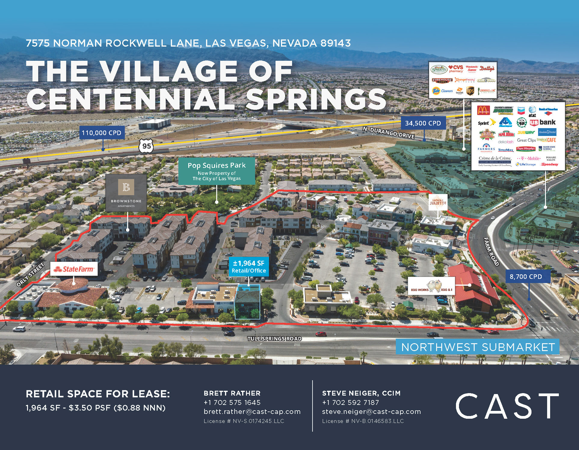7557 Norman Rockwell Ln, Las Vegas, NV for Rent