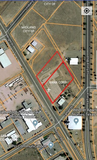Midland, TX Commercial Land - 3105 Wright Dr