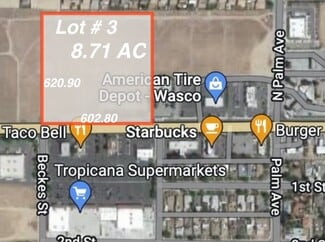 Wasco, CA Commercial Land - 2420 CA- 46