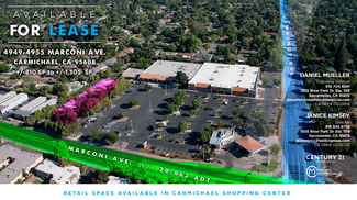 Carmichael, CA Retail - 4949-4955 Marconi Ave