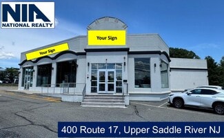 Upper Saddle River, NJ Retail - 400 Rte 17 Upper Saddle River, NJ Retail - 400 Rte 17