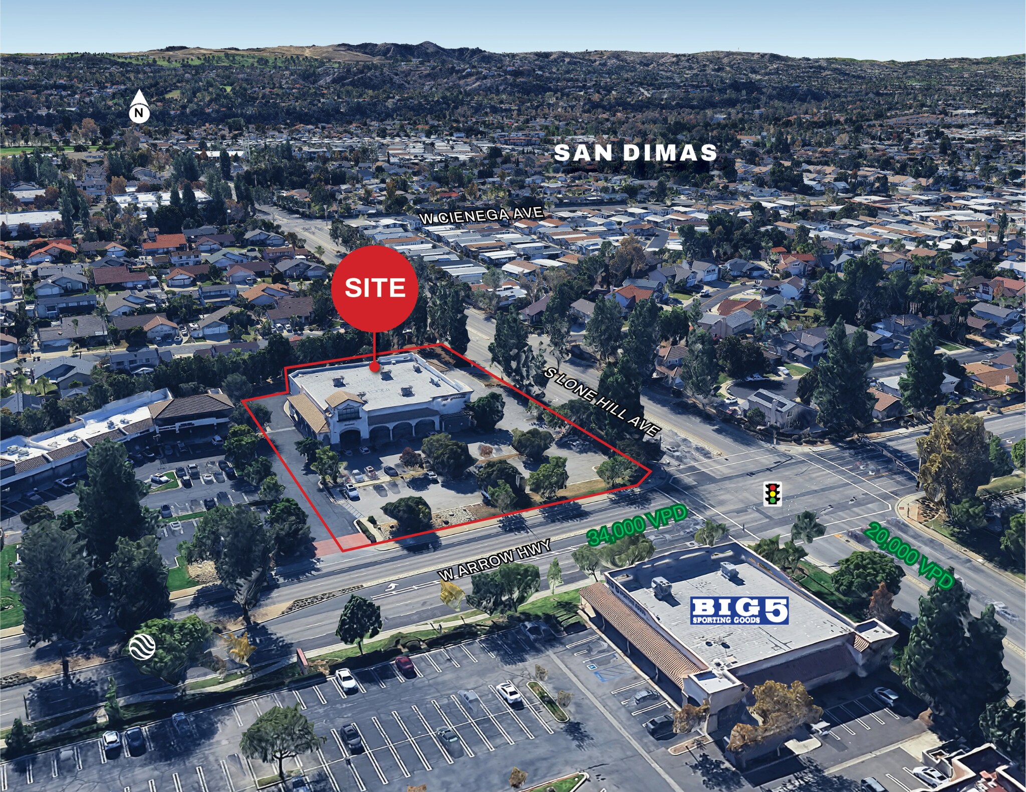 1086 W Arrow Hwy, San Dimas, CA for Rent