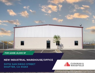 Shafter, CA Industrial - 30732 San Diego st