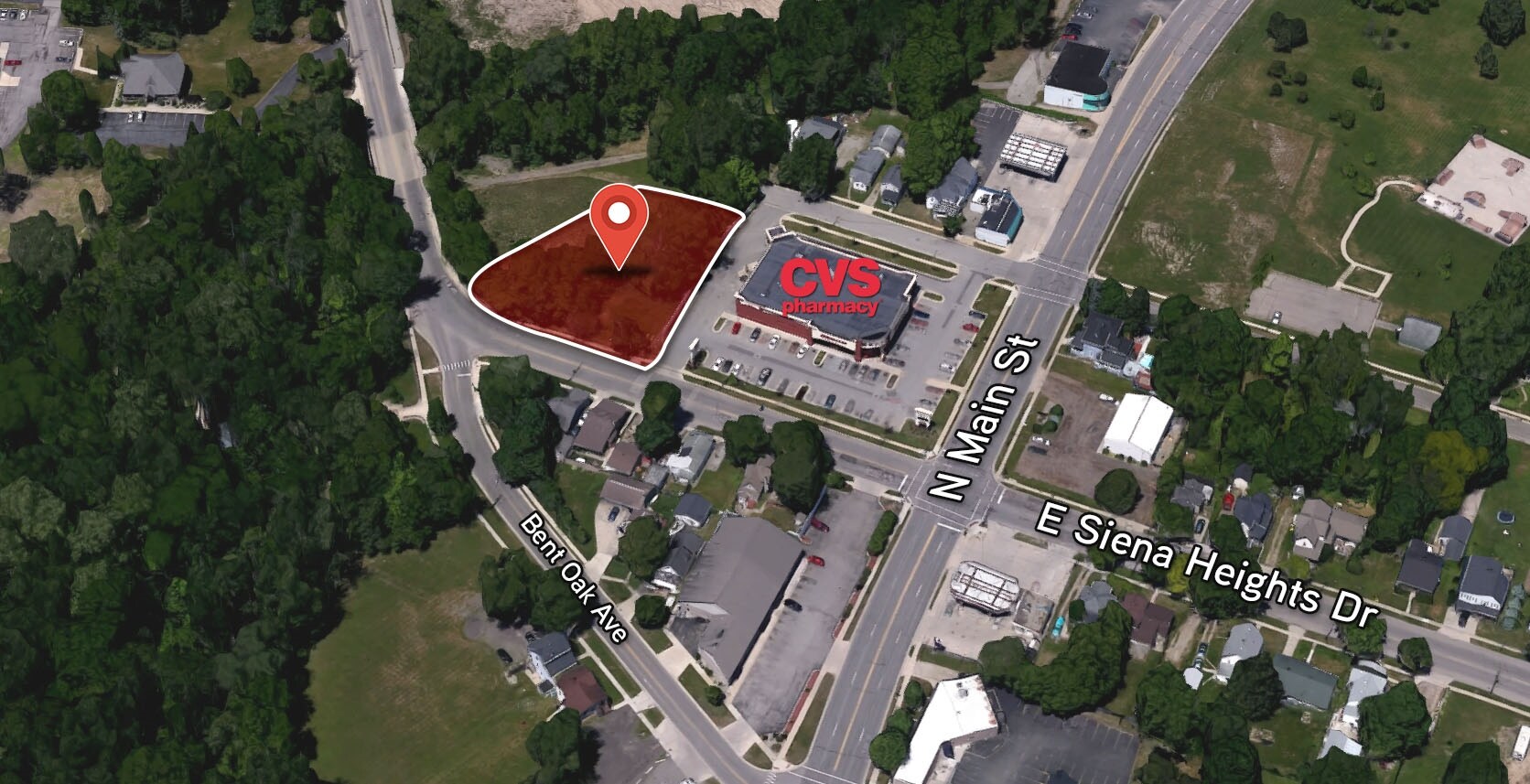 Siena Heights & N Main St, Adrian, MI for Sale