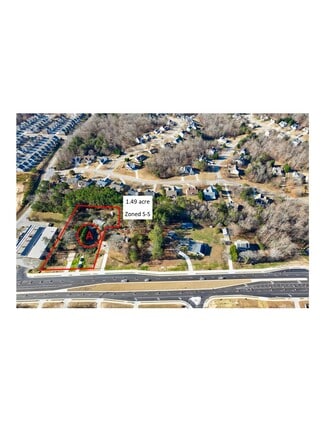 Flowery Branch, GA Commercial Land - 6336-6340 Spout Spring Rd