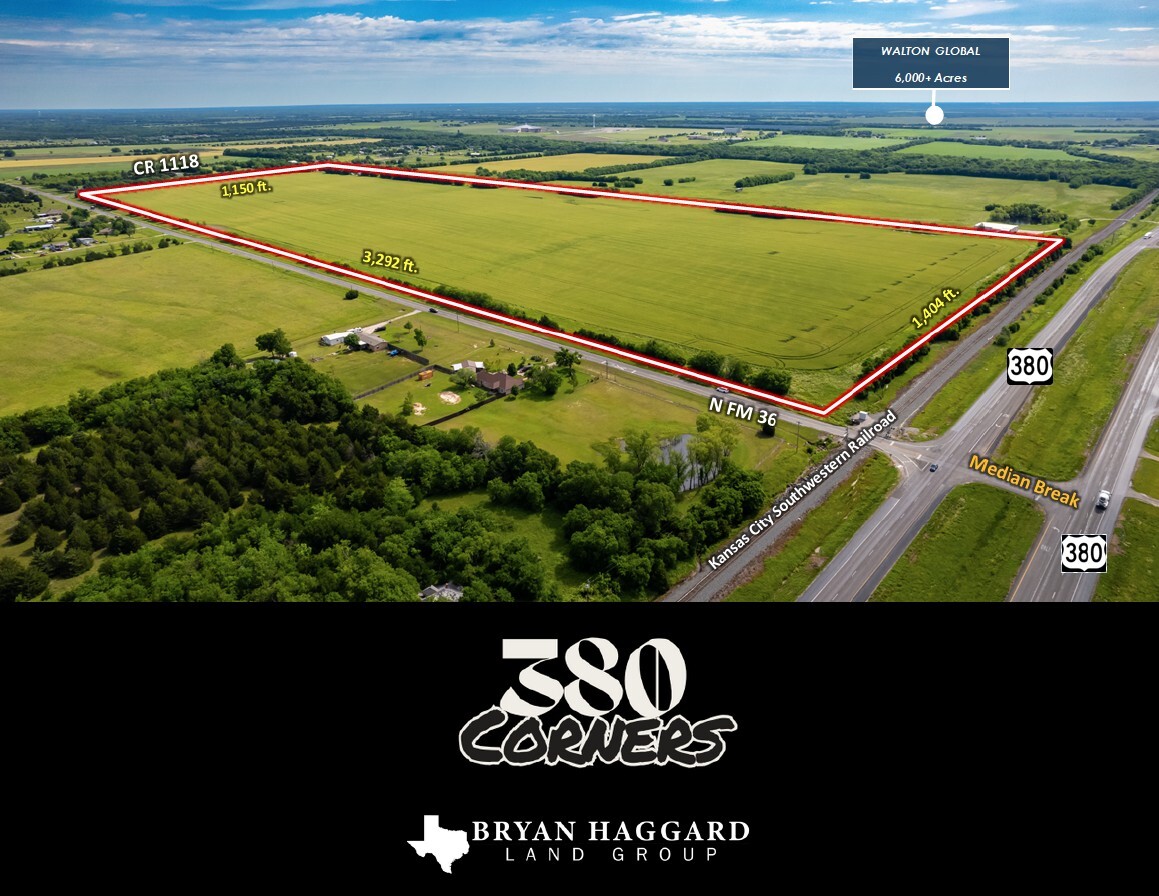 US Highway 380 @ FM 36, Greenville, TX for Sale