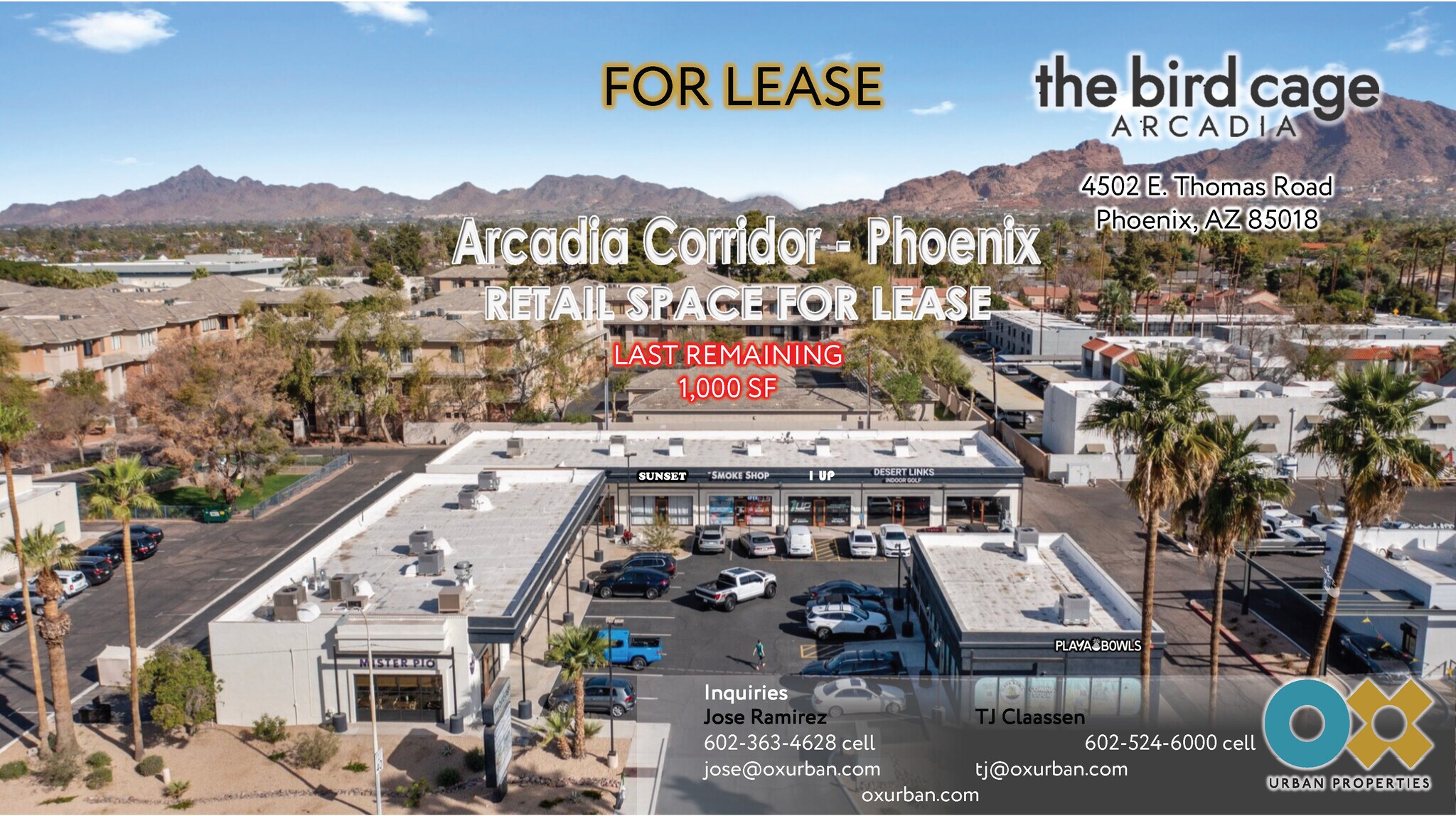 4502-4528 E Thomas Rd, Phoenix, AZ for Rent