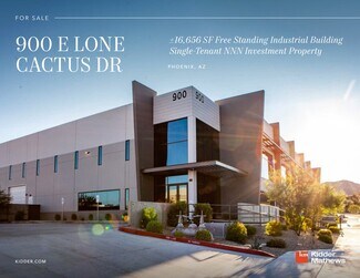 Phoenix, AZ Warehouse - 900 E Lone Cactus Dr Phoenix, AZ Warehouse - 900 E Lone Cactus Dr