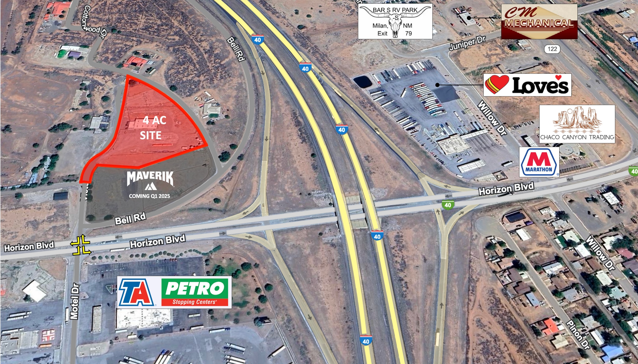 1100 Motel dr, Milan, NM for Sale