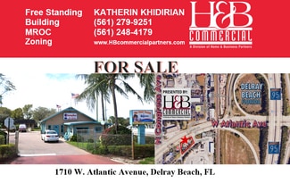 Delray Beach, FL Freestanding - 1710 W Atlantic Ave