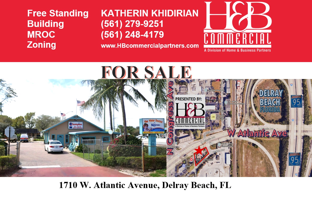1710 W Atlantic Ave, Delray Beach, FL for Sale