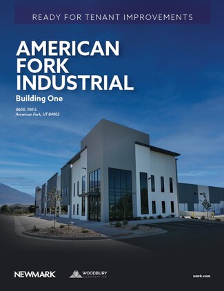 American Fork, UT Industrial - 860 E 930 S