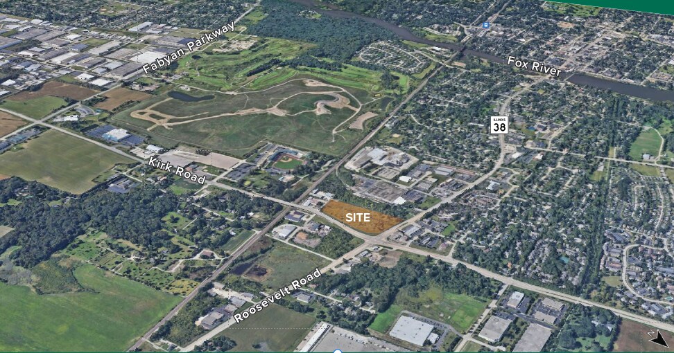 SWC Roosevelt And Kirk Rd, Geneva, IL for Sale